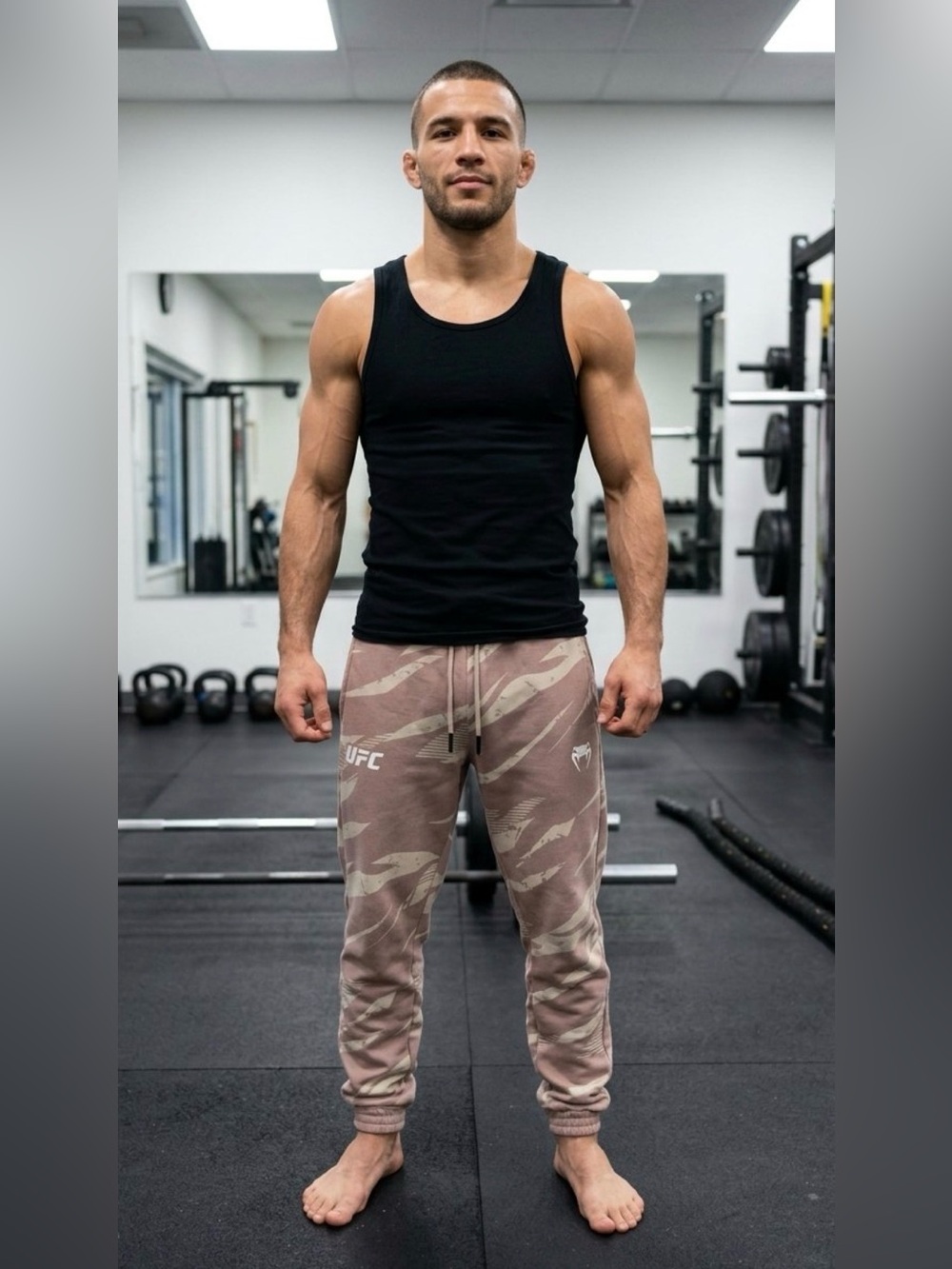 UFC Adrenaline by Venum Desert Camo Small Fight Week Men’s Sweatpants